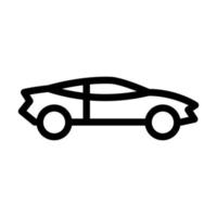 Sports Car Icon Design vector