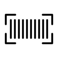 Barcode Icon Design vector