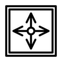 Offset Icon Design vector