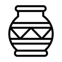 Pot Icon Design vector