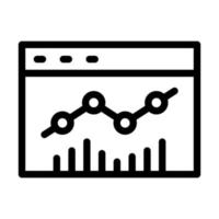 Data Visualization Icon Design vector