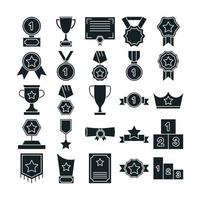 Award Icons Pack vector