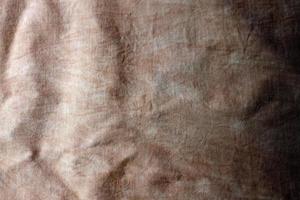 Brown fabric texture background photo