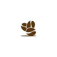 Coffee bean logo vector