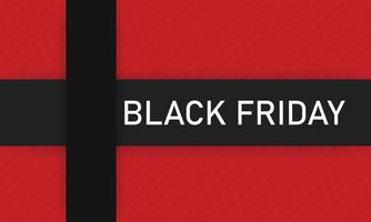 Black friday sale banner with red background,vector-illustration. vector