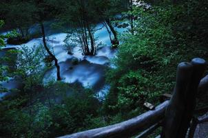 river waterfall wild photo