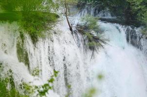 river waterfall wild photo