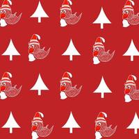 Christmas seamless pattern christmas celebration texture background design photo