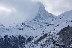 mountain matterhorn zermatt switzerland photo