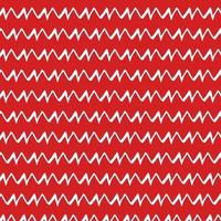 White wavy lines on red background photo