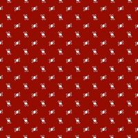 White candy on red background photo