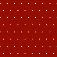 White polka dot on red background photo