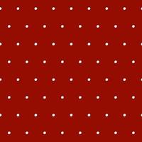 White polka dot on red background photo