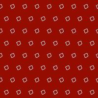 White square on red background photo