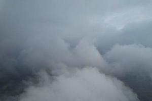 Through the Rain Clouds over the British Town photo