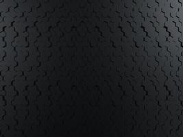 Black abstract background, Grunge surface,Modern shape concept, 3d Rendering. photo