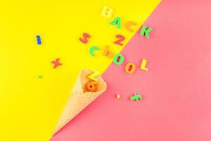 Back to school concept photo