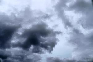 Stunning dark cloud formations right before a thunderstorm photo