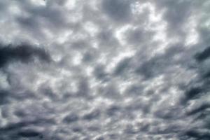 Stunning dark cloud formations right before a thunderstorm photo