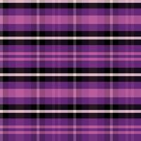 Tartan or plaid night color pattern. vector