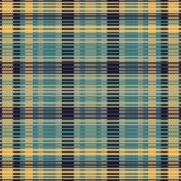 Tartan or plaid night color pattern. vector