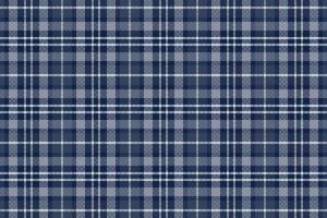 Tartan or plaid night color pattern. vector