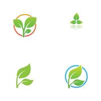 leaf logo and vector images