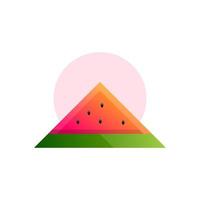 FRESH WATERMELON DESIGN VECTOR