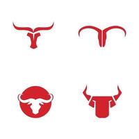 Cow Logo Template vector icon