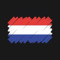 Netherlands Flag Vector. National Flag vector