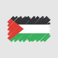 vector de bandera palestina. bandera nacional