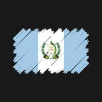 vector de la bandera de guatemala. bandera nacional