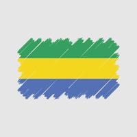 Gabon Flag Vector. National Flag vector