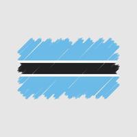 Botswana Flag Vector. National Flag vector