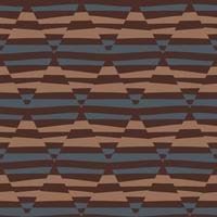 Mosaic of striped geometric seamless patern. Decorative abstract lines ornament. vector
