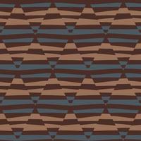 Mosaic of striped geometric seamless patern. Decorative abstract lines ornament. vector