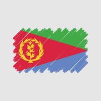 vector de bandera de eritrea. bandera nacional