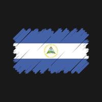 Nicaragua Flag Vector. National Flag vector