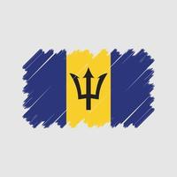 Barbados Flag Vector. National Flag vector