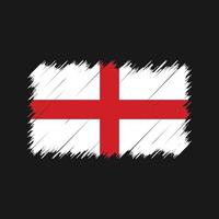 England Flag Brush Strokes. National Flag vector