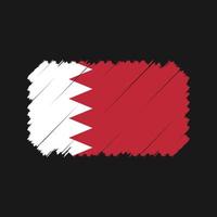 Bahrain Flag Brush Vector. National Flag vector