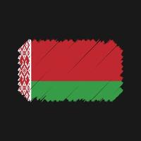 Belarus Flag Brush Vector. National Flag vector