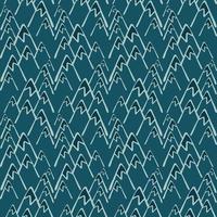 Seamless pattern with mountains. Hand drawn rock endless wallpaper. vector