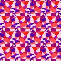 Kaleidoscope seamless pattern. Decorative abstract mosaic ornament. vector