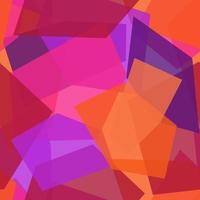 Abstract triangle seamless pattern. Irregular geometric low poly wallpaper. Polygonal background. vector