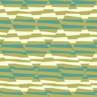 Mosaic of striped geometric seamless patern. Decorative abstract lines ornament. vector