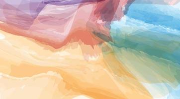 free abstract Watercolor Background with smooth color vector