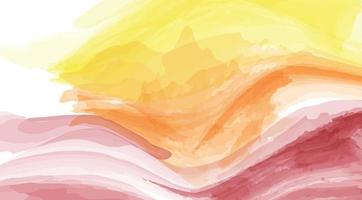 free abstract Watercolor Background with smooth color vector