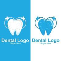 Dental Health Logo Vector, Keeping And Caring For Teeth, Design For Screen Printing, Company,Stickers,Background vector