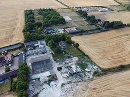 Agricultural Farms and Working Machines at Dunstable Downs England photo